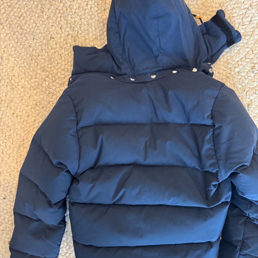 Crescent Down Works Navy Down Sweater - Size M Used - Picture 5 of 8